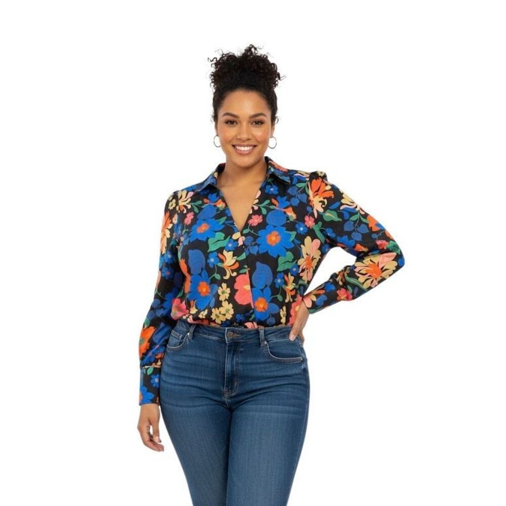 Chic Soul Bodysuit  Size 1X